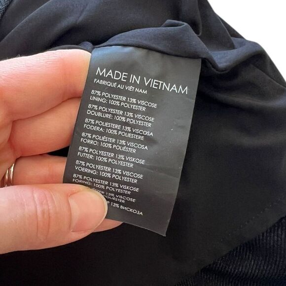 Club Monaco Dark Gray Pleated Mini Skirt 4 - Picture 5 of 5